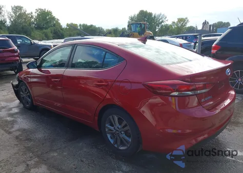 2018 Hyundai Elantra Sel from USA, damaged, VIN 5NPD84LF1JH370671
